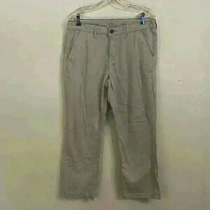St John’s Bay Girlfriend Khaki Pants Size 12 Petite Biscotti